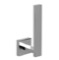 Modern Square Chrome Vertical Toilet Paper Holder